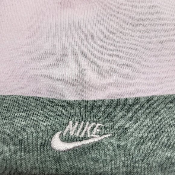 Nike Pink & Gray Infant Baby Girl Beanie 0-6 Months Newborn Pink Grey - Picture 3 of 7